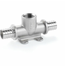 Тройник с внутренней резьбой REHAU RAUTITAN SX 20-1/2-20 нержавеющая сталь 11386121001