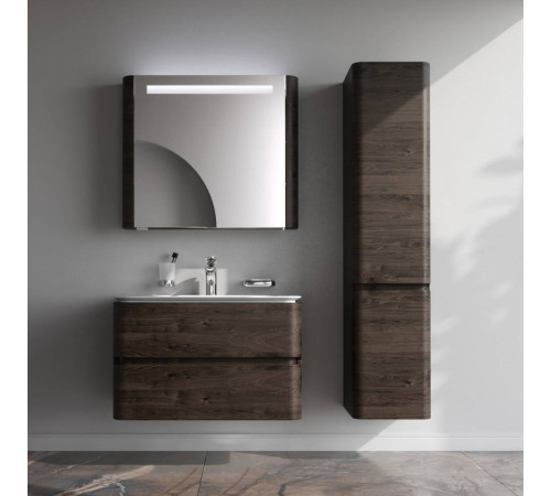 Тумба под раковину подвесная 80 см AM.PM Sensation табачный дуб M30FHX0802TF