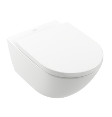 Унитаз подвесной Villeroy & Boch Subway 3.0 370x560 мм альпийский белый 4670T001