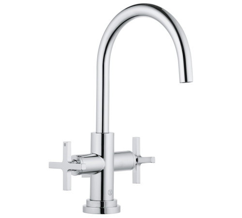 Смеситель для раковины Kludi Nova Fonte Classic со сливным гарнитуром 201180520