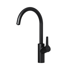 Смеситель для кухни AM.PM Eclipse с каналом для питьевой воды матовый черный 310721300