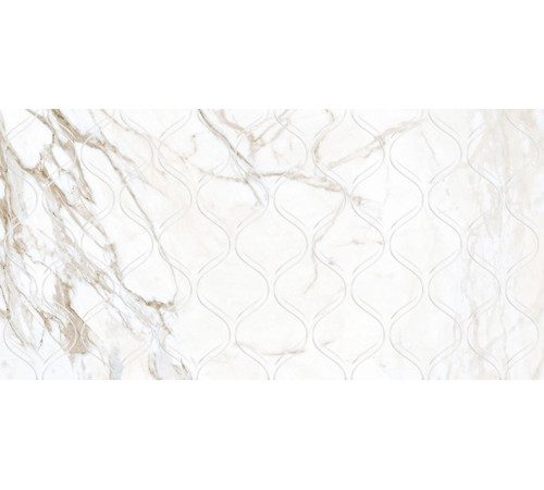 Декор Kerranova Marble Trend Calacatta K-1001/MR/d01 30х60 см K-1001/MR/d01/300x600x10