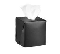 Салфетница ADJ Kleenex 12х12х12 см черный/серый 0015.01/03