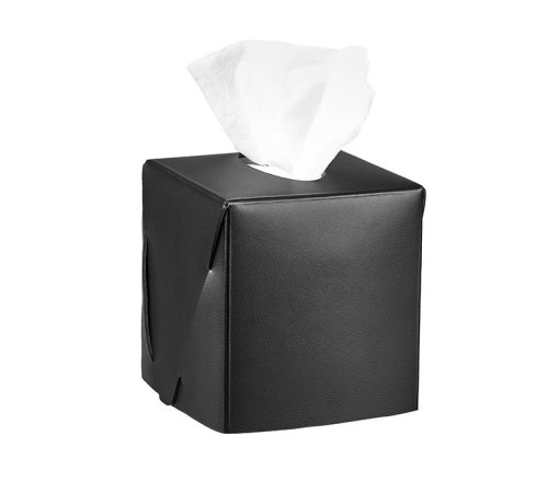 Салфетница ADJ Kleenex 12х12х12 см черный/серый 0015.01/03