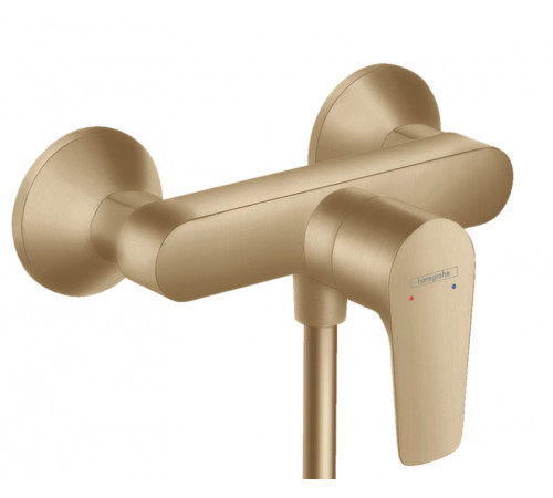 Смеситель для душа Hansgrohe Talis E однорычажный шлифованная бронза 71760140
