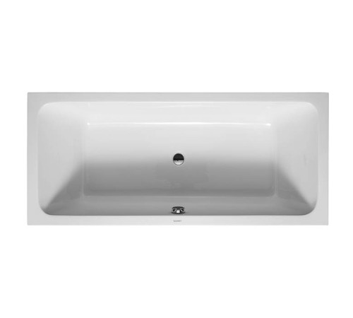 Ванна акриловая Duravit D-Code 180х80 см встраиваемая 700101000000000/790226000001000/790127000000000