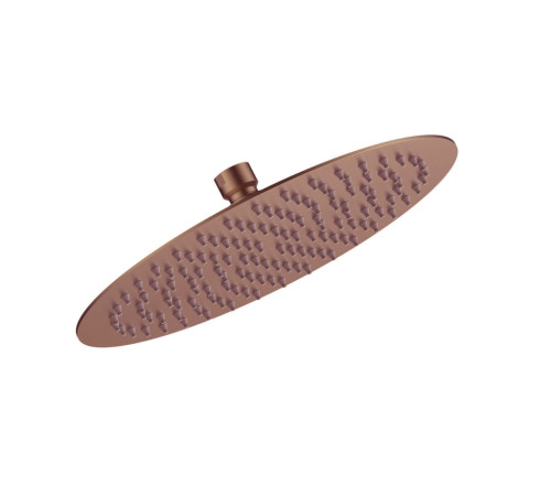 Верхний душ AQUAme Ø 300 мм нерж. сталь медь шлифованная AQM8605BC