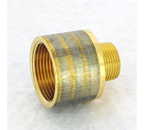 Переходник круглый Viega 3/4 x 1 1/4 дюйма НВ бронза 441357