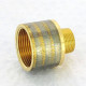 Переходник круглый Viega 3/4 x 1 1/4 дюйма НВ бронза 441357