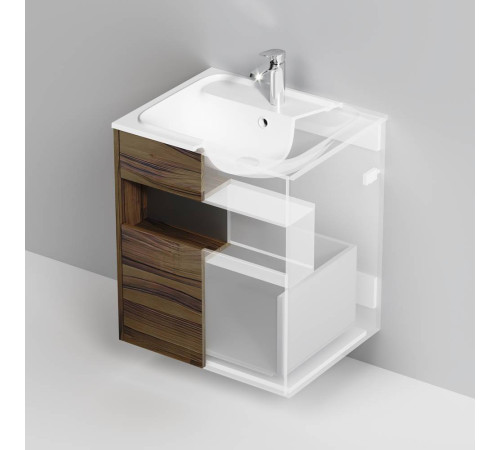 Тумба под раковину подвесная AM.PM Func 60 см дуб M8FFUX0601OF