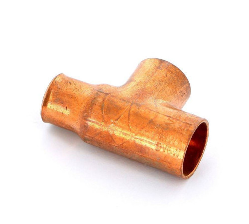 Тройник медный под пайку Viega 15х15х12 мм 104863