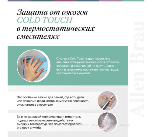 Душевая система Allen Brau Fantasy с термостатом и верхним душем 300 мм черный матовый 5.11001-31