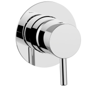 Смеситель для душа Cisal Less New встраиваемый однорычажный хром LN00300021/ZA00530004