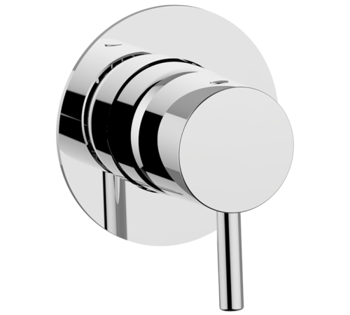 Смеситель для душа Cisal Less New встраиваемый однорычажный хром LN00300021/ZA00530004