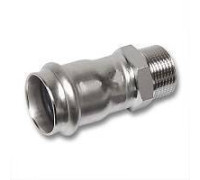 Ниппель переходной SANHA NiroPress 28x1 мм ВПр-НР 69243G281