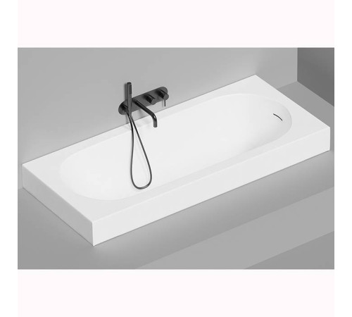 Ванна встраиваемая Salini Ornella Kit 170х75х60 см S-Stone белый матовый 102421M