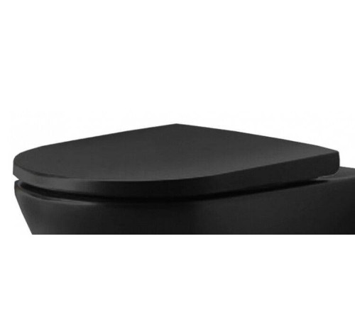 Сиденье для унитаза Duravit D-Neo с микролифтом антрацит матовый 0021691394
