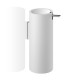 Дозатор для мыла подвесной Decor Walther Stone WSP белый / хром 0972254