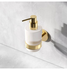 Диспенсер для жидкого мыла AM.PM X-Joy настенный золото стеклянный A85A36999