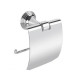 Держатель для туалетной бумаги с крышкой Colombo Design Hermitage хром B3391.CR