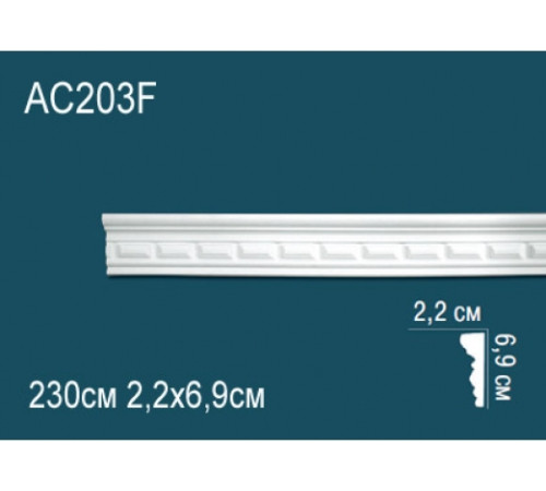 Молдинг гибкий Perfect полиуретановый с орнаментом AC203F