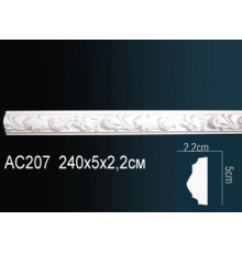 Молдинг Perfect полиуретановый с орнаментом AC207
