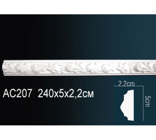 Молдинг Perfect полиуретановый с орнаментом AC207