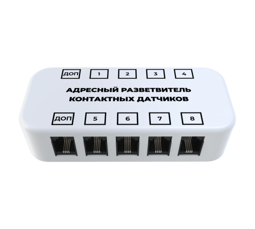 Разветвитель адресный RS485 Modbus ectoControl ES-SIWS-03