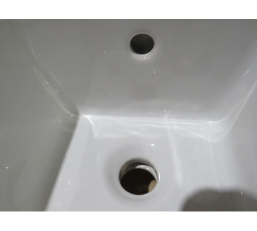 Биде подвесное GSI Kube X 500x360 мм с отверстием под смеситель без крепежа 9464111