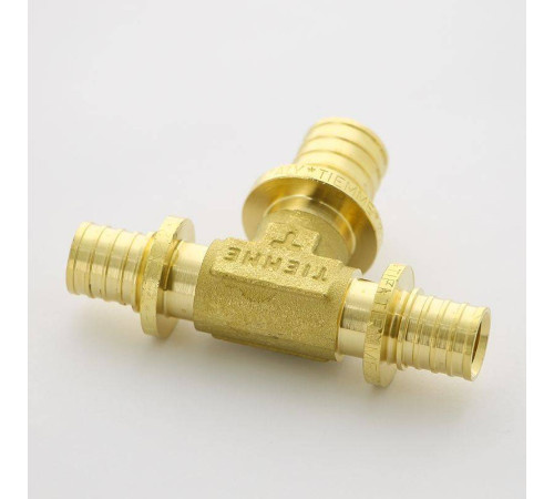 Тройник аксиальный Uni-Fitt 16х20х16 мм латунь 746G6760