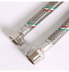 Гибкая подводка для воды Uni-Fitt 1/2 НВ 30 см нержавеющая сталь 501S2003