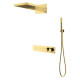 Душевая система встроенная Boheme Fusion с термостатом 3-позиционная золото 131-G
