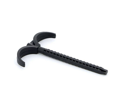 Крюк двойной с дюбелем REHAU 8x120 мм для труб до 32 мм 265709