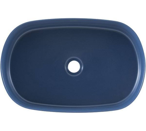 Раковина-чаша накладная Allen Brau Fantasy 55х36х12 см синяя 4.11022.ID