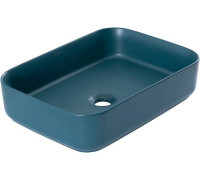 Раковина-чаша накладная Allen Brau Fantasy 50х36х12 см зеленая 4.11021.PT