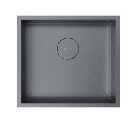 Кухонная мойка Omoikiri Kasen 49-16-INT-GM 49x44 см нерж. сталь вороненая сталь 4997055