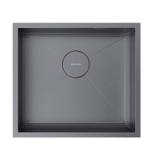 Кухонная мойка Omoikiri Kasen 49-16-INT-GM 49x44 см нерж. сталь вороненая сталь 4997055