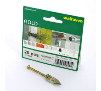 Дюбель забивной для гипсокартона с саморезом Walraven TF 4.0x50 мм 6112331