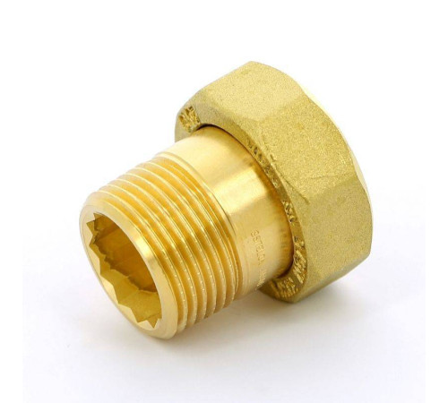 Соединение Viega НВ 1 с накидной гайкой и плоской прокладкой бронза 320256