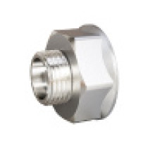 Переход LD Pride 1 ВР x 1/2 НР латунь никелированный LD.67.509.25х15
