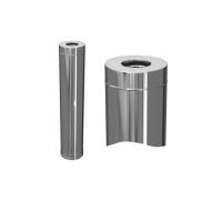 Труба-сэндвич Теплов и Сухов 1 м Ø150/210 мм AISI 304 0.8 мм нерж/ceramics 00-00000408