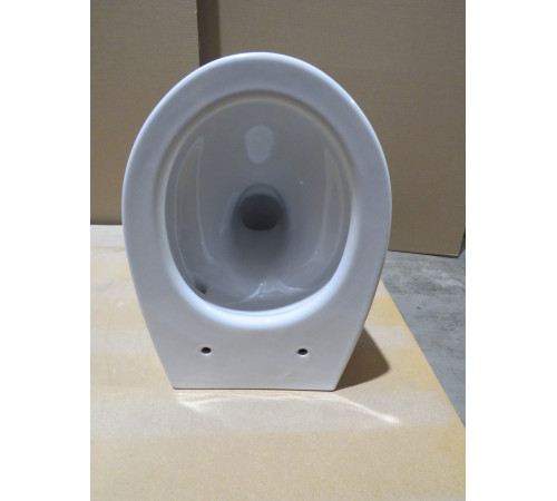 Уценка. Унитаз подвесной безободковый GSI Modo 520х370 мм белый глянцевый 981611_УЦ/11