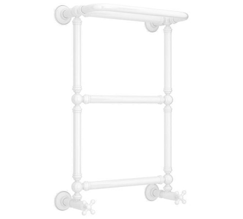 Полотенцесушитель водяной Сунержа Ренессанс 400x660 мм белый 12-0281-6640