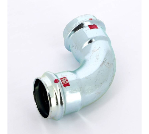 Угол 90° пресс Viega Prestabo оцинкованная сталь 42 мм 558178