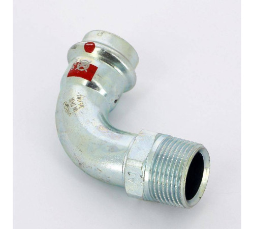 Угол пресс-Н оцинкованная сталь Viega Prestabo 22x3/4 558437