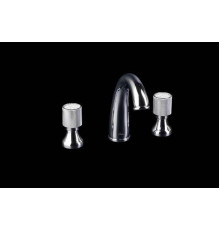 Смеситель для раковины Boheme Royal Cristal на 3 отверстия хром 277-Royal/CRST