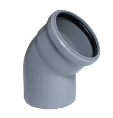 Отвод канализационный Sinikon Стандарт 50 мм 67° 504031.R