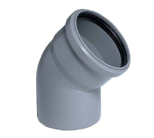 Отвод канализационный Sinikon Стандарт 50 мм 67° 504031.R