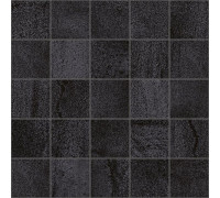 Декор мозаичный Laparet Metallica черный 25х25 см MM34034