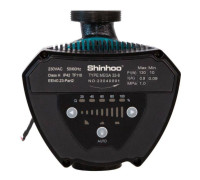 Насос циркуляционный энергосберегающий Shinhoo MEGA 40-10F фланцевый 220 В 71121006